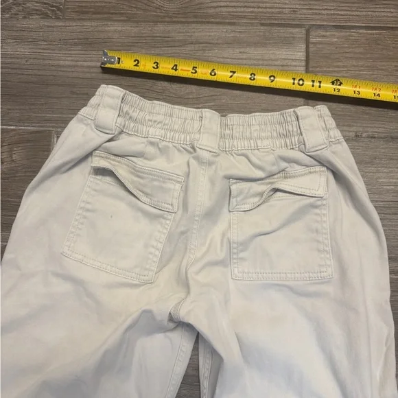 Hollister Cream y2k Low-Rise Baggy Cargo Pants - Picture 7 of 7